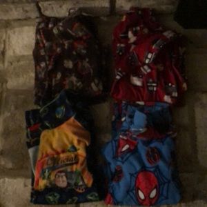 Lot of  Boys 4T Pajamas